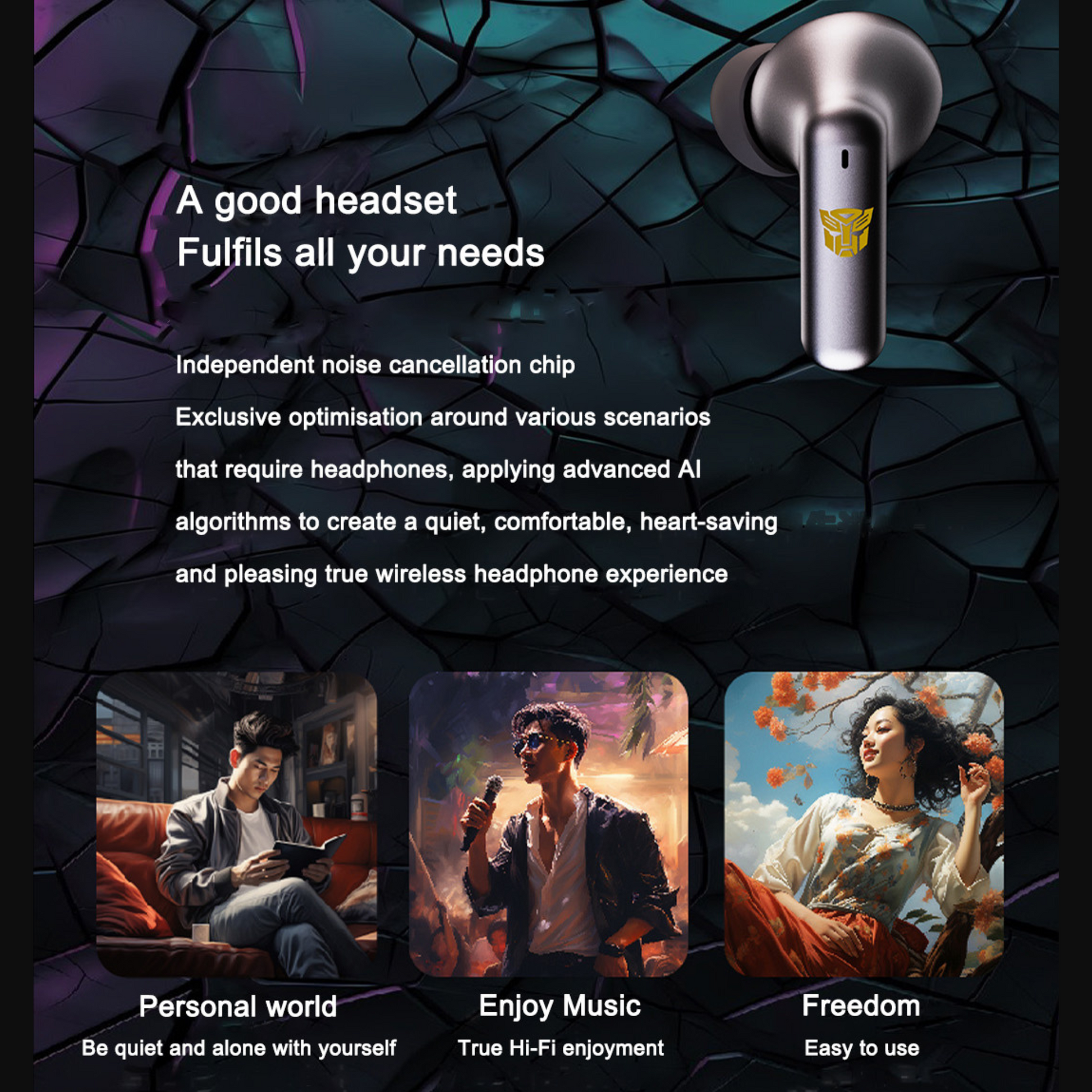 Bumblebee Bluetooth Earbuds - Beeheads